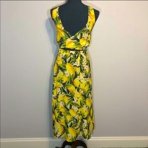 Show Me Your Mumu 2 piece wrap top and skirt sz S